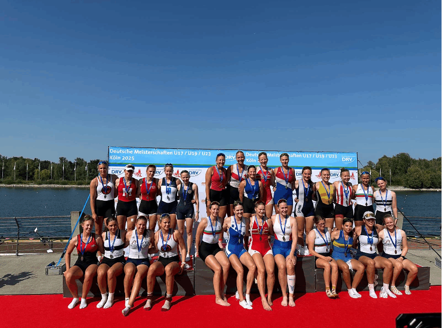 Gold, Silber und WM-Nominierung für Breisacher Ruderer bei den Deutschen Jahrgangsmeisterschaften U17 und U23 in Köln